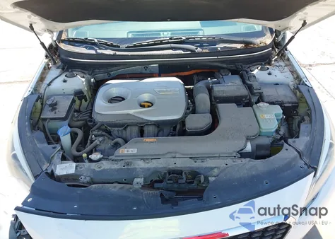 2016 Hyundai Sonata Hybrid Se z USA, uszkodzony, nr VIN KMHE24L12GA036395